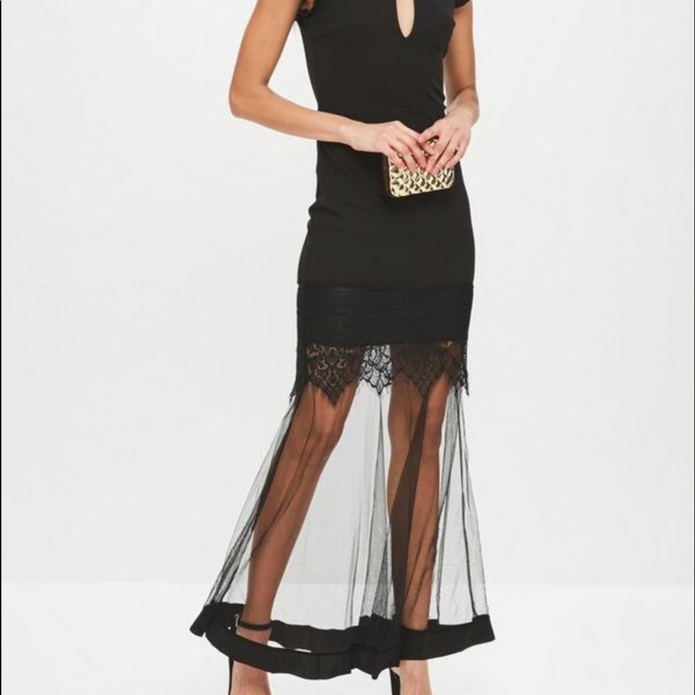 MISSGUIDED black maxi
